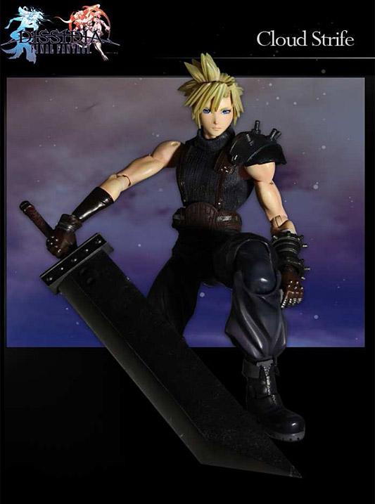 PLAY ARTS KAI FINAL FANTSY DISSIDIA - CLOUD
