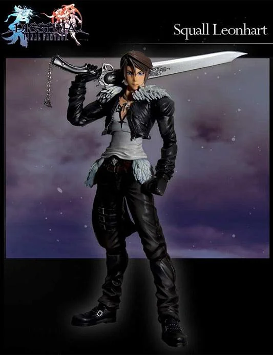 PLAY ARTS KAI FINAL FANTSY DISSIDIA - SQUALL