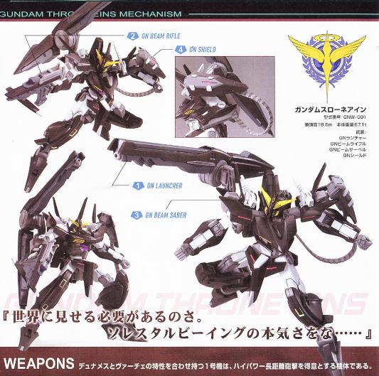 1/144 HGG00 009 GUNDAM 00 THRONE EINS