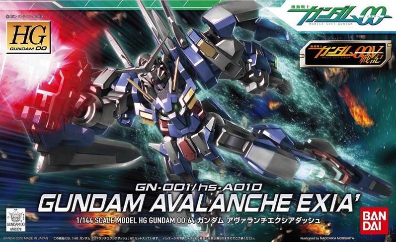 1/144 HGG00 64 GUNDAM AVALANCHE EXIA DASH