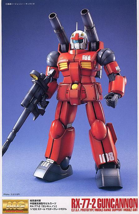 1/100 MG RX-77-2 GUNCANNON