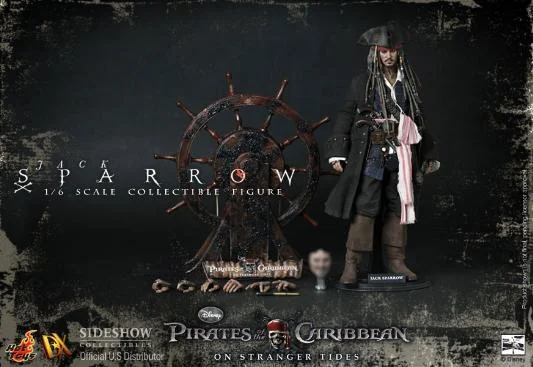 1/6 HOT TOYS - JACK SPARROW POTC4
