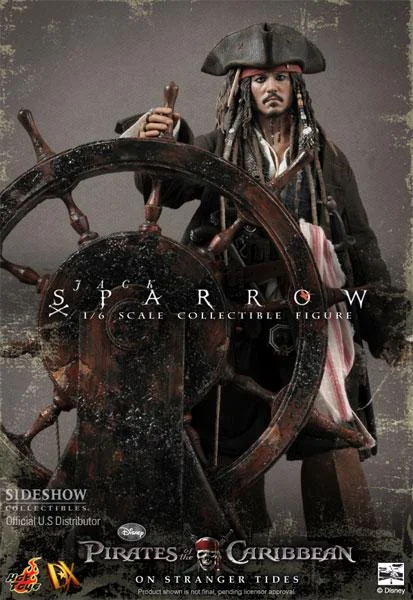 1/6 HOT TOYS - JACK SPARROW POTC4
