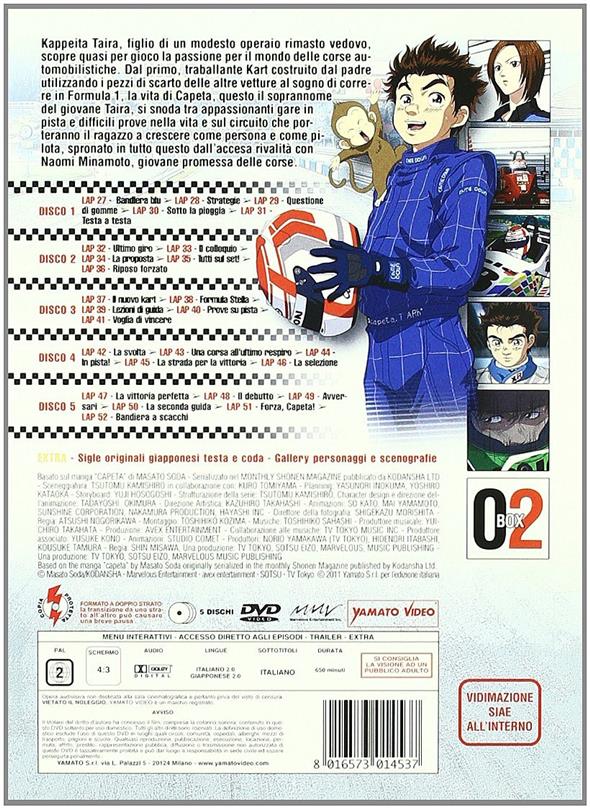 DVD - CAPETA - BOX 02 (EPS 27-52) (5 DVD)