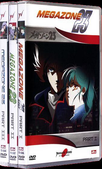 DVD - MEGAZONE 23 - SERIE COMPLETA (3 DVD)
