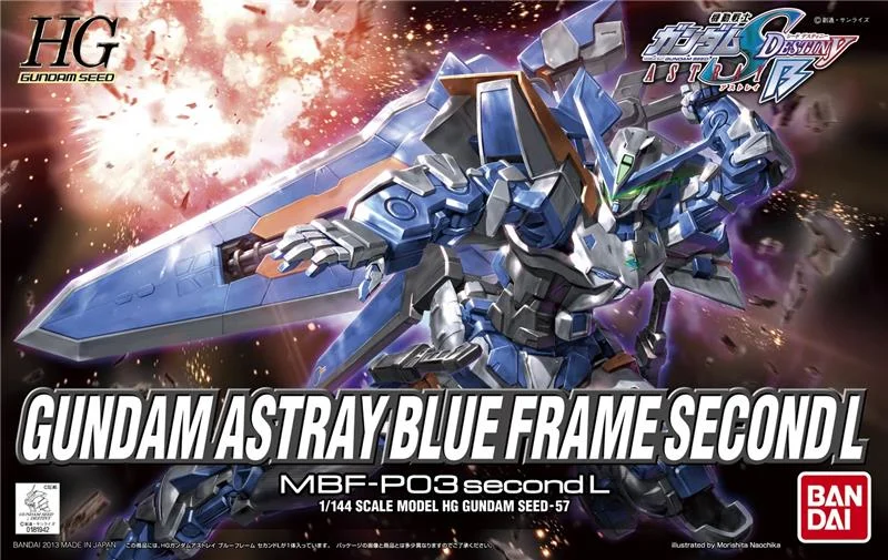 1/144 HGGS 057 GUNDAM ASTRAY BLUE FRAME SECOND L