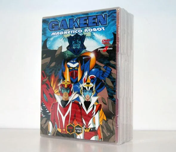 DVD - GAKEEN MAGNETICO ROBOT (BOX 1 - 2 - 3 - 4) (8DVD)