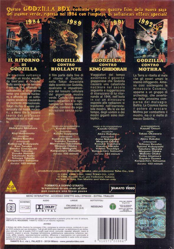 DVD - GODZILLA BOX