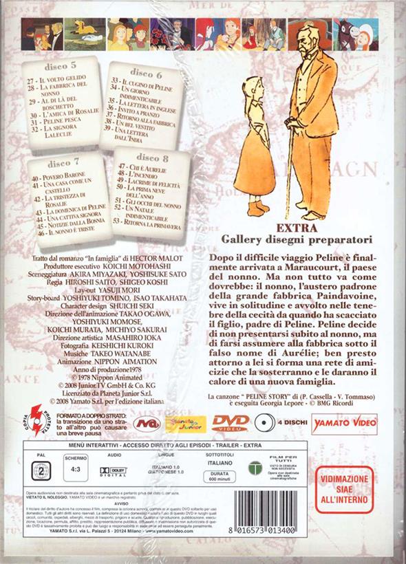 DVD - PELINE STORY - BOX 2 (4 DVD)