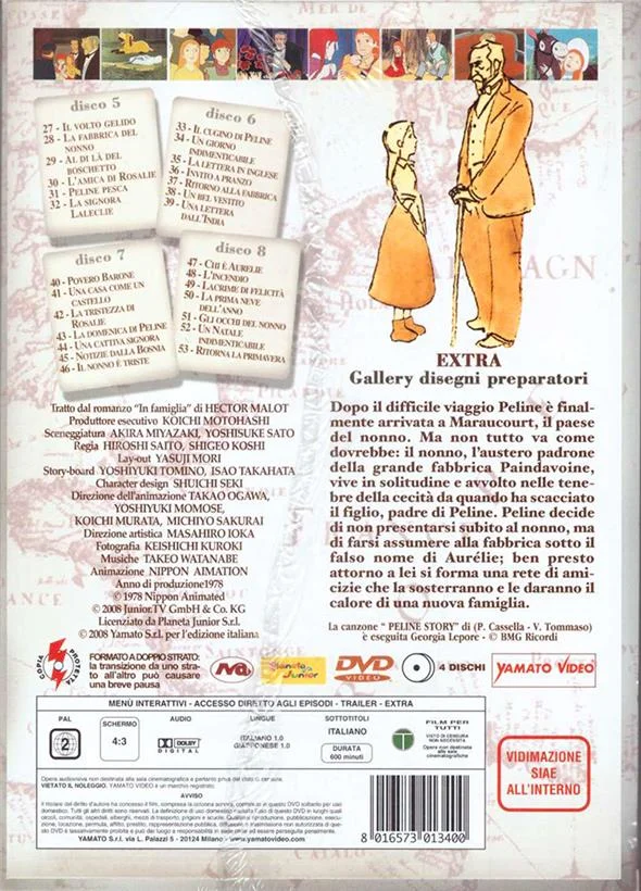 DVD - PELINE STORY - BOX 2 (4 DVD)