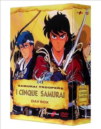 DVD - I CINQUE SAMURAI (COFANETTO OAV - 3 DVD)
