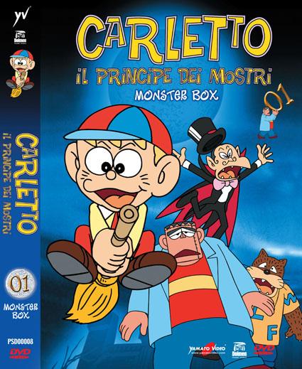 DVD - CARLETTO IL PRINCIPE DEI MOSTRI - MONSTER BOX 1
