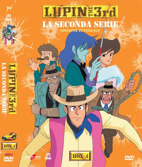 DVD - LUPIN III: LA SECONDA SERIE BOX 4 (5 DVD) EDIZIONE INTEGRALE