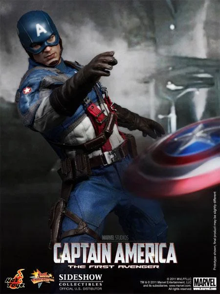 1/6 HOT TOYS - CAPTAIN AMERICA - THE FIRST AVENGER
