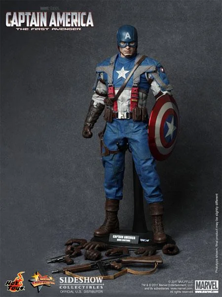 1/6 HOT TOYS - CAPTAIN AMERICA - THE FIRST AVENGER