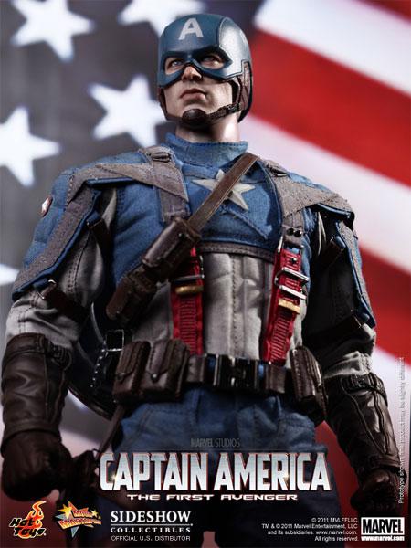1/6 HOT TOYS - CAPTAIN AMERICA - THE FIRST AVENGER