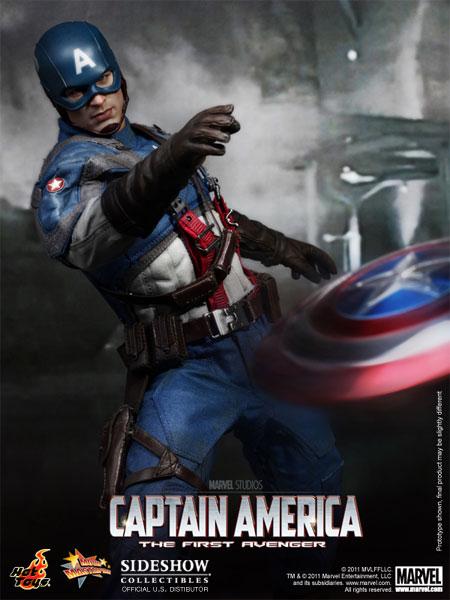 1/6 HOT TOYS - CAPTAIN AMERICA - THE FIRST AVENGER