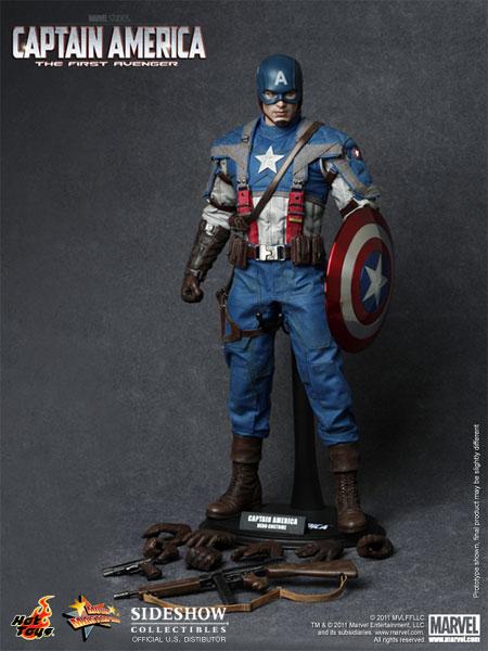 1/6 HOT TOYS - CAPTAIN AMERICA - THE FIRST AVENGER
