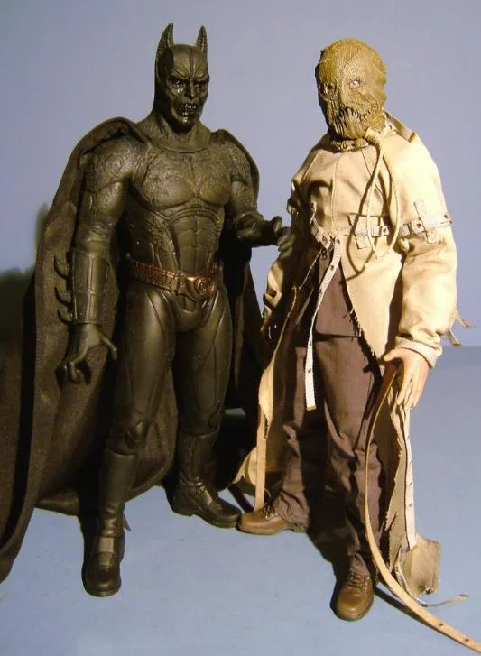 1/6 HOT TOYS - DEMON BATMAN VS SCARECROW ASIAN EXCL