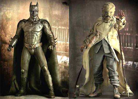 1/6 HOT TOYS - DEMON BATMAN VS SCARECROW ASIAN EXCL