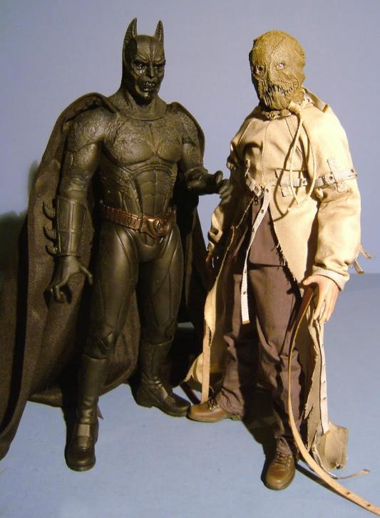 1/6 HOT TOYS - DEMON BATMAN VS SCARECROW ASIAN EXCL