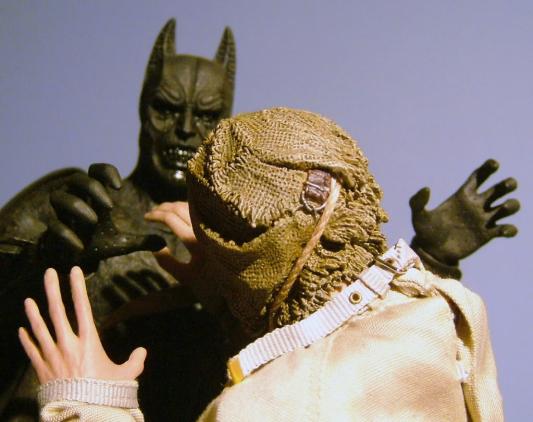 1/6 HOT TOYS - DEMON BATMAN VS SCARECROW ASIAN EXCL