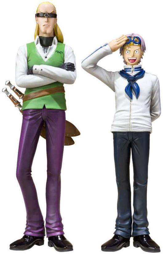 ONE PIECE ZERO COBY AND HELMEPPO FIGUARTS