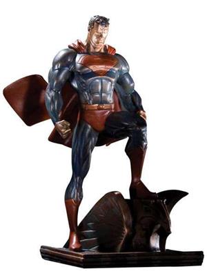 dc-direct-superman-patina-mini-statue