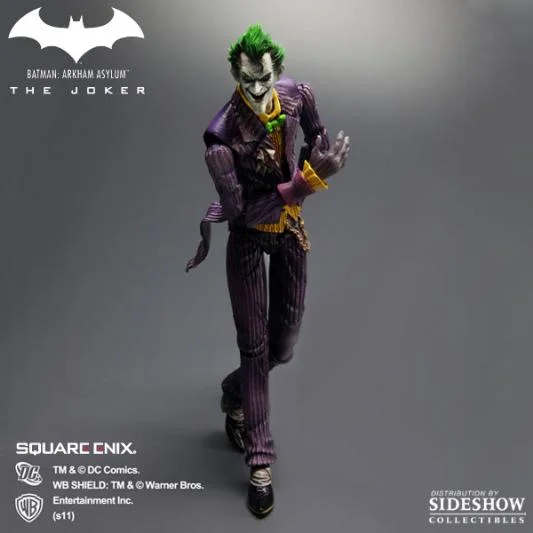 PLAY ARTS KAI BATMAN ARKHAM ASYLUM JOKER