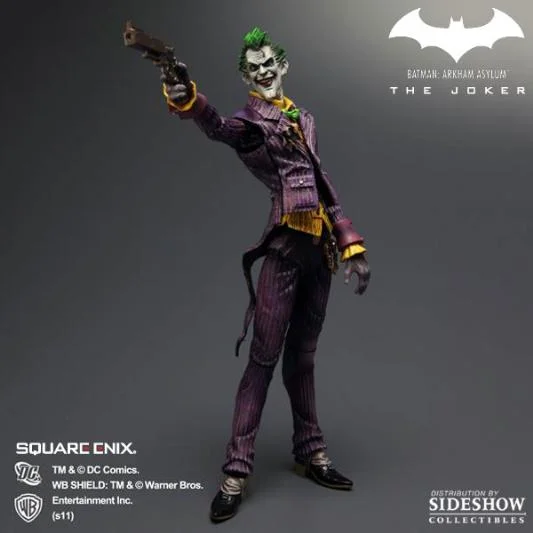 PLAY ARTS KAI BATMAN ARKHAM ASYLUM JOKER