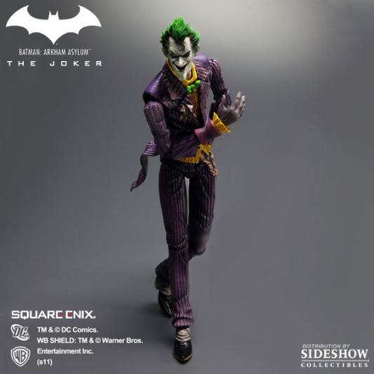 PLAY ARTS KAI BATMAN ARKHAM ASYLUM JOKER