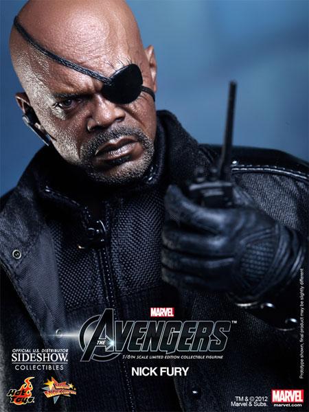 1/6 HOT TOYS - AVENGERS NICK FURY AF