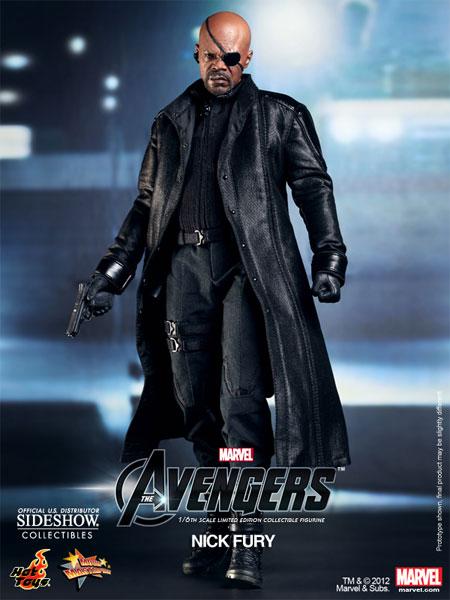 1/6 HOT TOYS - AVENGERS NICK FURY AF