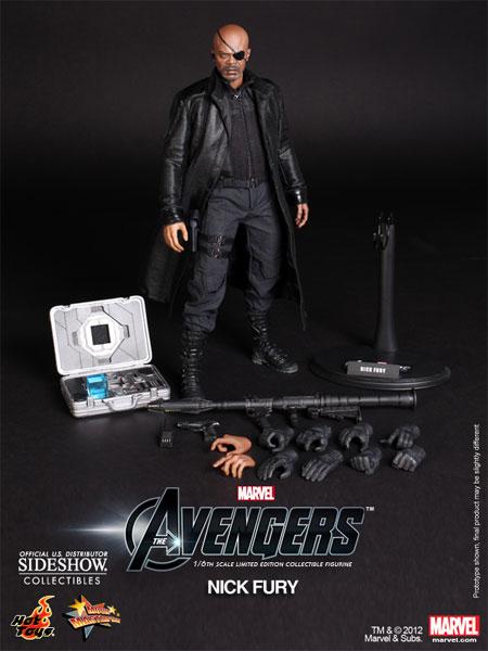 1/6 HOT TOYS - AVENGERS NICK FURY AF