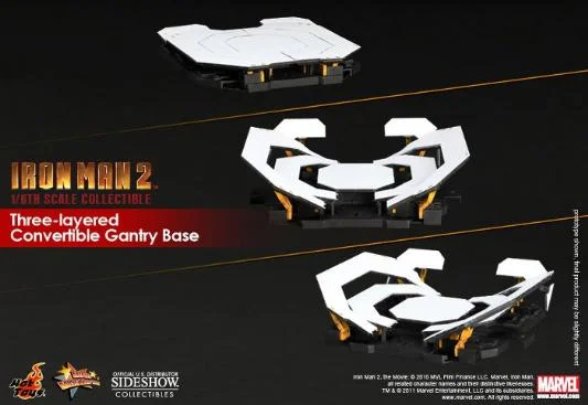 1/6 HOT TOYS - IRON MAN SUIT UP GANTRY