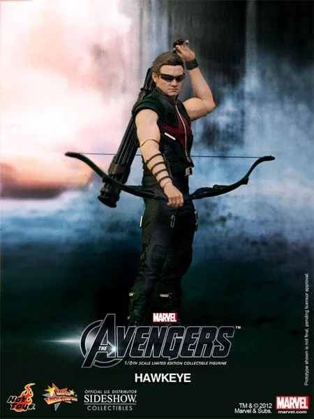 1/6 HOT TOYS - AVENGERS HAWKEYE AF