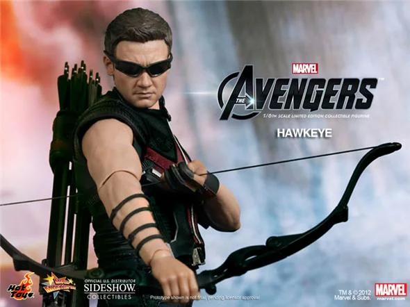 1/6 HOT TOYS - AVENGERS HAWKEYE AF