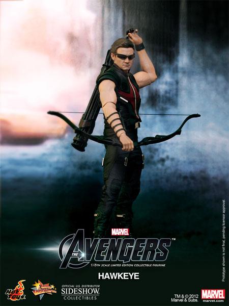1/6 HOT TOYS - AVENGERS HAWKEYE AF