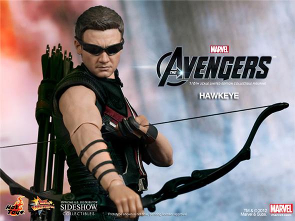 1/6 HOT TOYS - AVENGERS HAWKEYE AF
