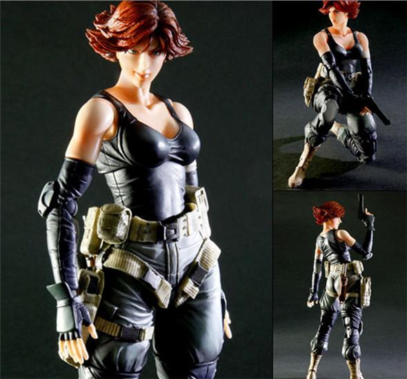METAL GEAR SOLID MERYL SILVERBURGH P.A.K. PLAY ARTS KAI