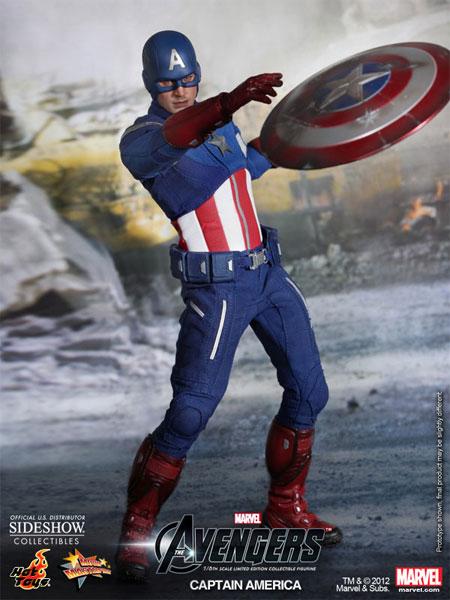1/6 HOT TOYS - AVENGERS CAPTAIN AMERICA