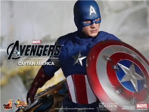 1/6 HOT TOYS - AVENGERS CAPTAIN AMERICA