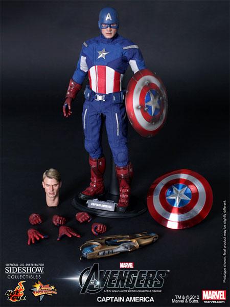 1/6 HOT TOYS - AVENGERS CAPTAIN AMERICA