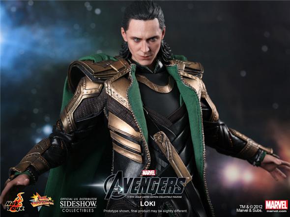 1/6 HOT TOYS - AVENGERS LOKI