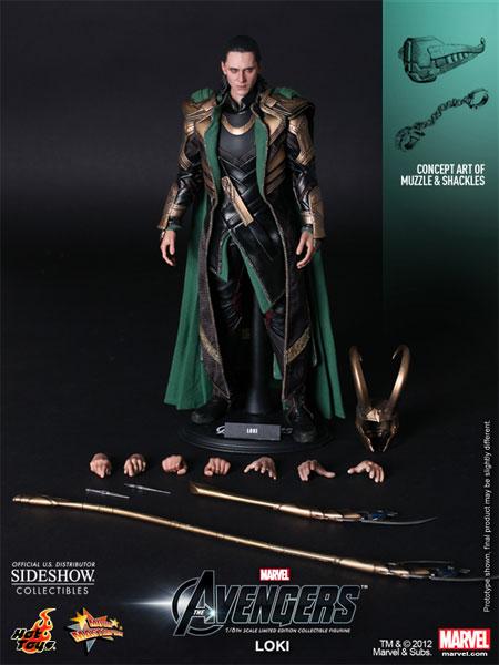 1/6 HOT TOYS - AVENGERS LOKI