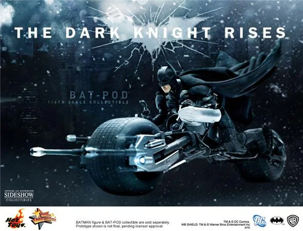 1/6 HOT TOYS - BATMAN BAT-POD