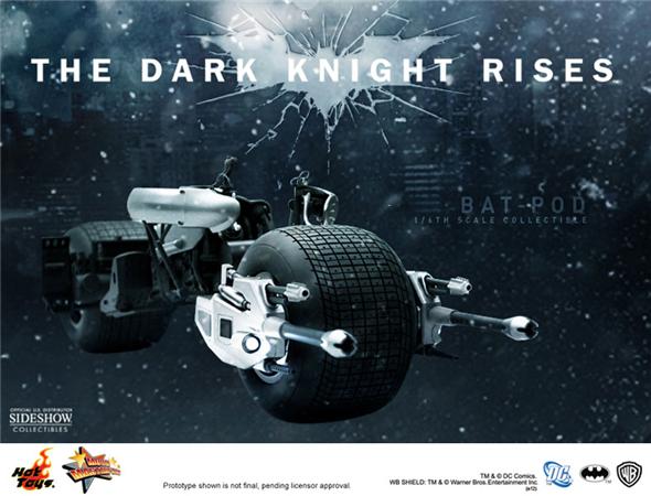 1/6 HOT TOYS - BATMAN BAT-POD