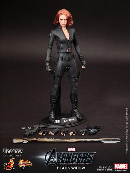 1/6 HOT TOYS - AVENGERS BLACK WIDOW