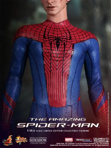 1/6 HOT TOYS - THE AMAZING SPIDERMAN