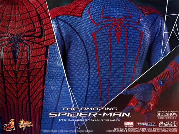 1/6 HOT TOYS - THE AMAZING SPIDERMAN